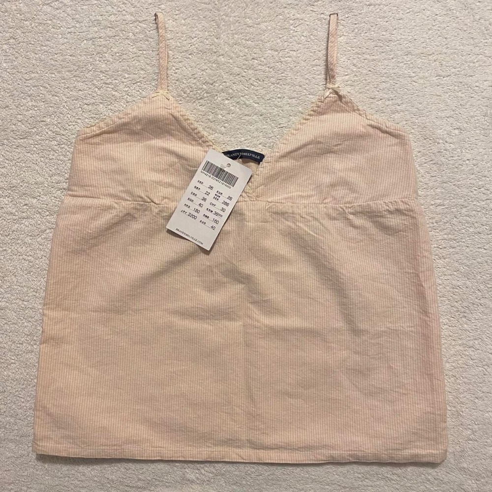 Brandy Melville pink babydoll top